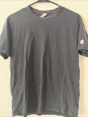 Champion and Todd Snyder Black Crewneck Men's T-Shirt - Classic Casual Fit